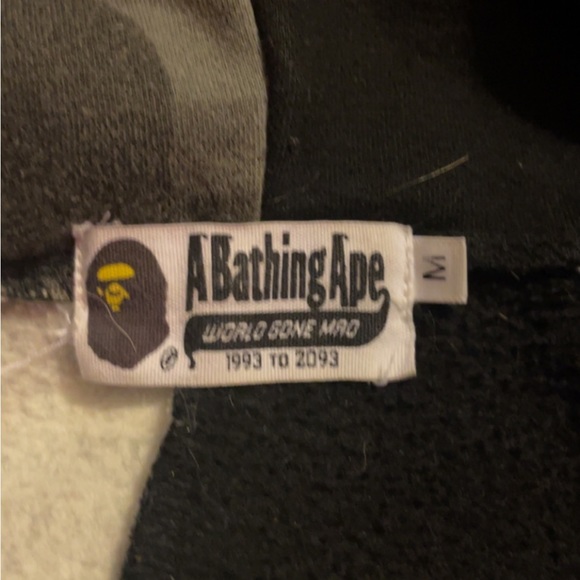 Half and half bape hoodie - Picture 2 of 7